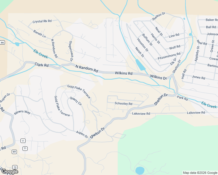 map of restaurants, bars, coffee shops, grocery stores, and more near 1994 Clark Road in Bailey