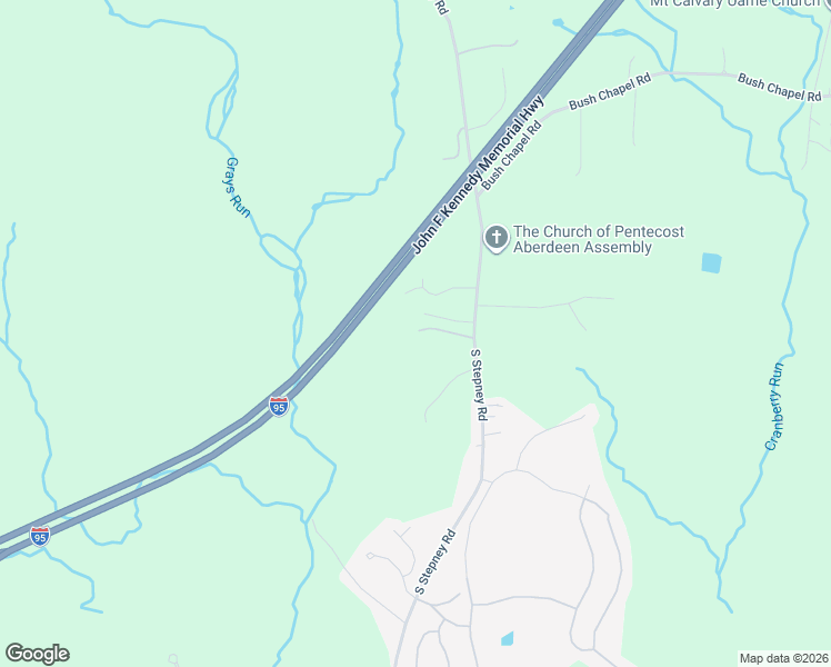 map of restaurants, bars, coffee shops, grocery stores, and more near 940 South Stepney Road in Aberdeen