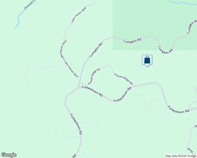 map of restaurants, bars, coffee shops, grocery stores, and more near 52 Powell Ridge Road in Oroville