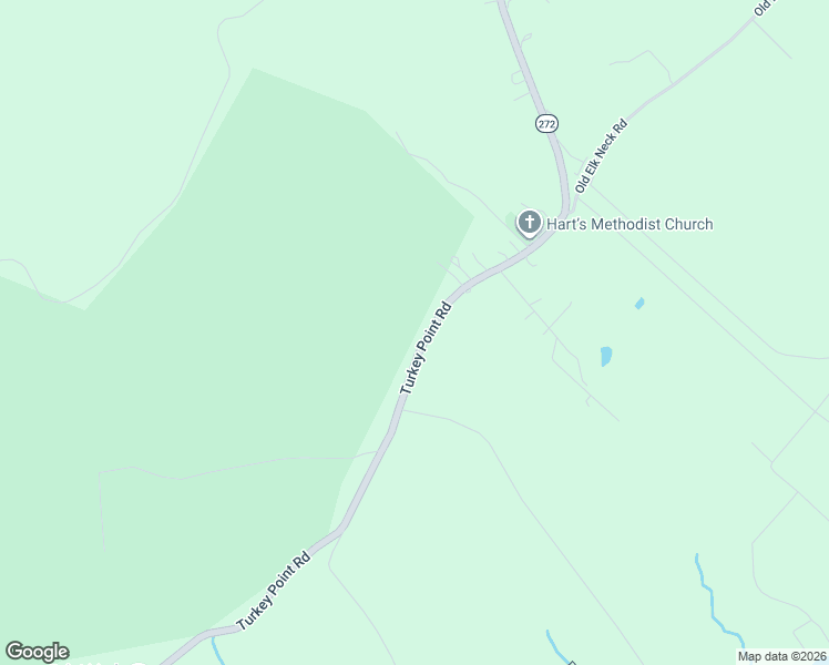 map of restaurants, bars, coffee shops, grocery stores, and more near 3312-3384 Turkey Point Road in North East