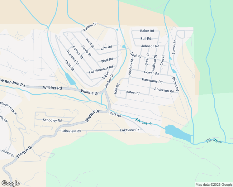 map of restaurants, bars, coffee shops, grocery stores, and more near 226 Hall Road in Bailey