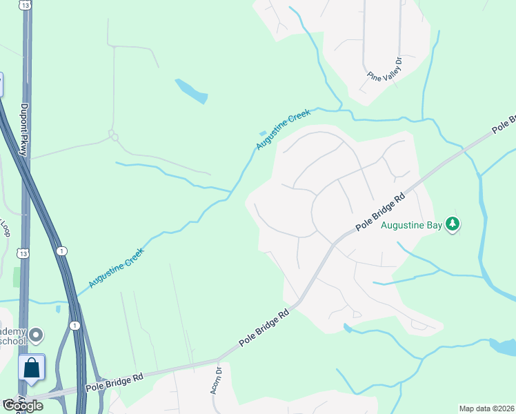 map of restaurants, bars, coffee shops, grocery stores, and more near 21 Canary Court in Middletown