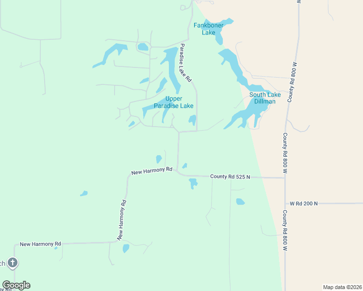map of restaurants, bars, coffee shops, grocery stores, and more near 5480 Paradise Lake Road in Martinsville