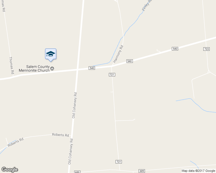 map of restaurants, bars, coffee shops, grocery stores, and more near 336 Harmony Road in Bridgeton