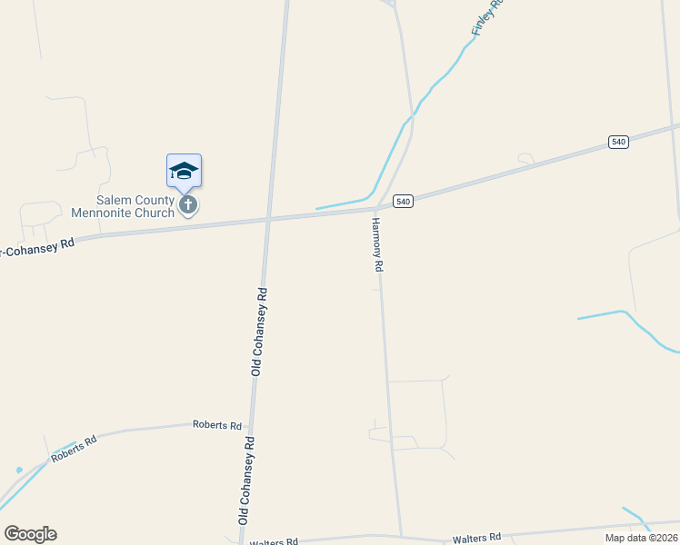 map of restaurants, bars, coffee shops, grocery stores, and more near 336 Harmony Road in Bridgeton