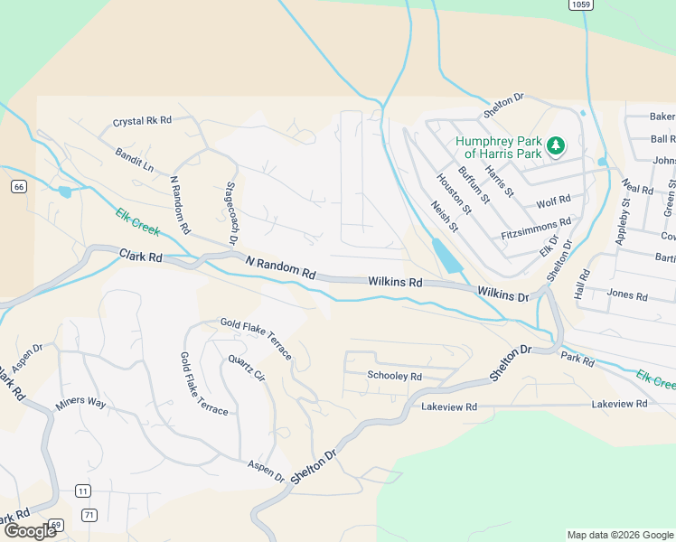 map of restaurants, bars, coffee shops, grocery stores, and more near 261 Wilkins Road in Bailey