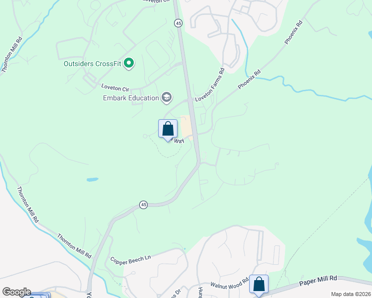 map of restaurants, bars, coffee shops, grocery stores, and more near 14050 Fox Hill Road in Sparks Glencoe