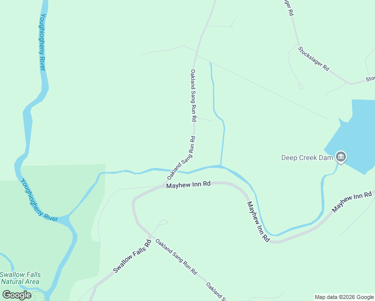 map of restaurants, bars, coffee shops, grocery stores, and more near 6485 Oakland Sang Run Road in Oakland