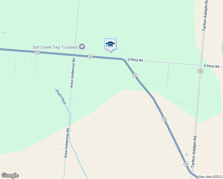 map of restaurants, bars, coffee shops, grocery stores, and more near 13385 Ohio 56 in Kingston