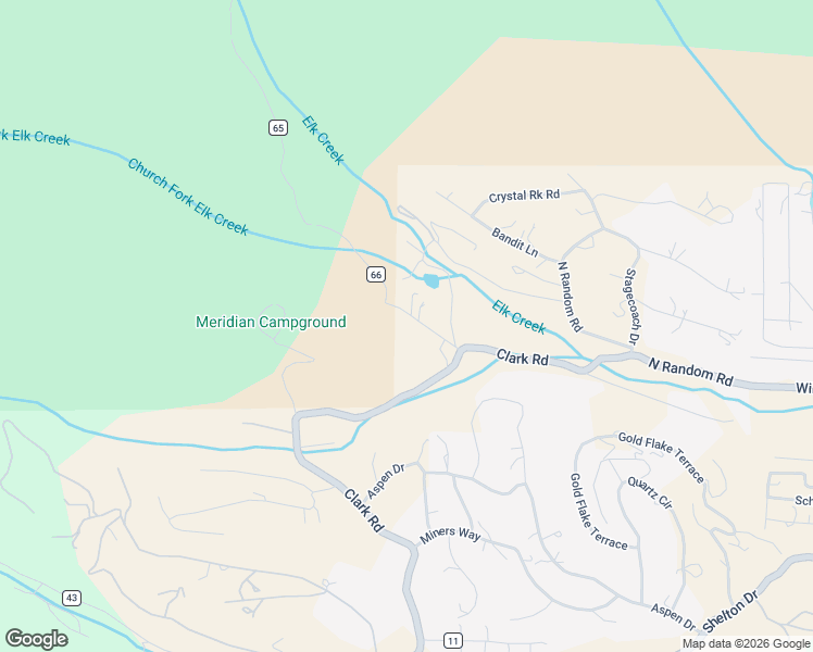 map of restaurants, bars, coffee shops, grocery stores, and more near 137 Prospectors Way in Bailey