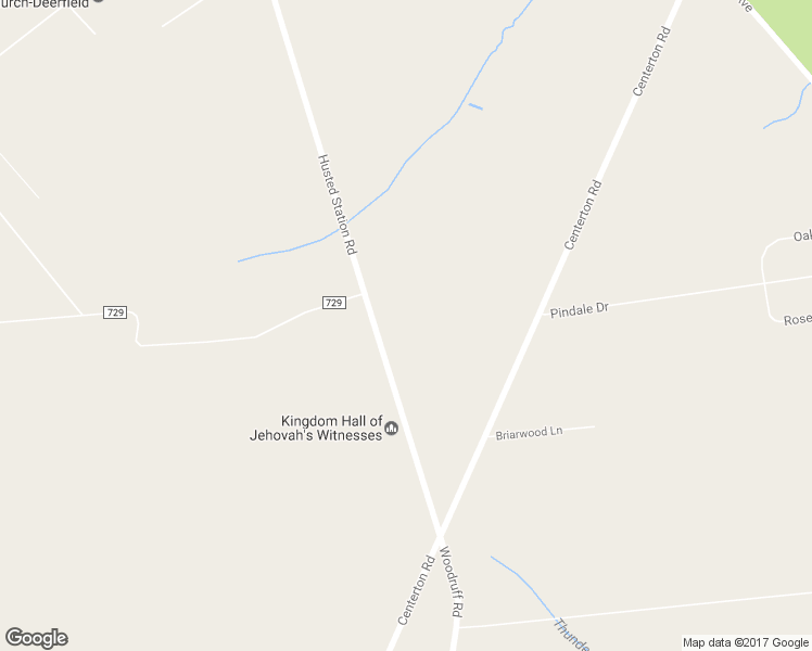 map of restaurants, bars, coffee shops, grocery stores, and more near 39 Husted Station Road in Bridgeton