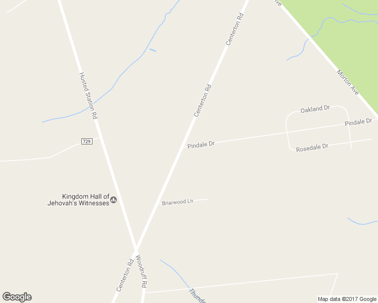 map of restaurants, bars, coffee shops, grocery stores, and more near 457 Centerton Road in Bridgeton
