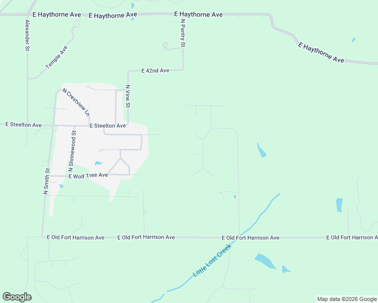 map of restaurants, bars, coffee shops, grocery stores, and more near 3750 Ash Court in Terre Haute