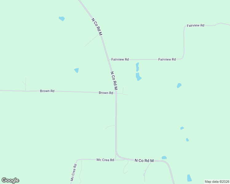 map of restaurants, bars, coffee shops, grocery stores, and more near 23195 North Co Road M in Weston