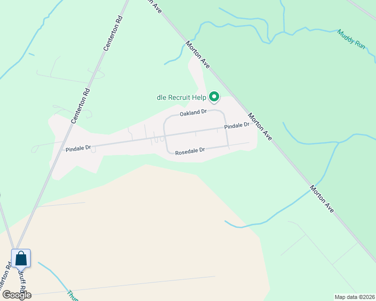 map of restaurants, bars, coffee shops, grocery stores, and more near 55 Rosedale Drive in Bridgeton