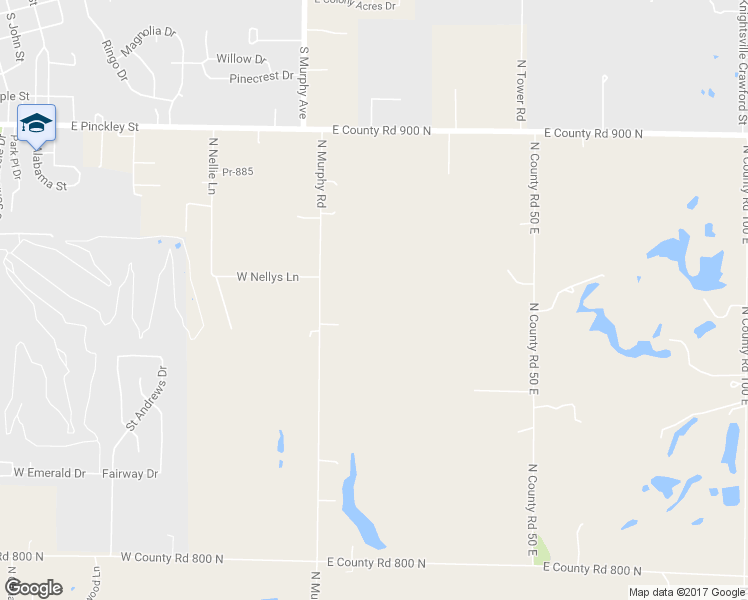 map of restaurants, bars, coffee shops, grocery stores, and more near 8534 North Murphy Road in Brazil