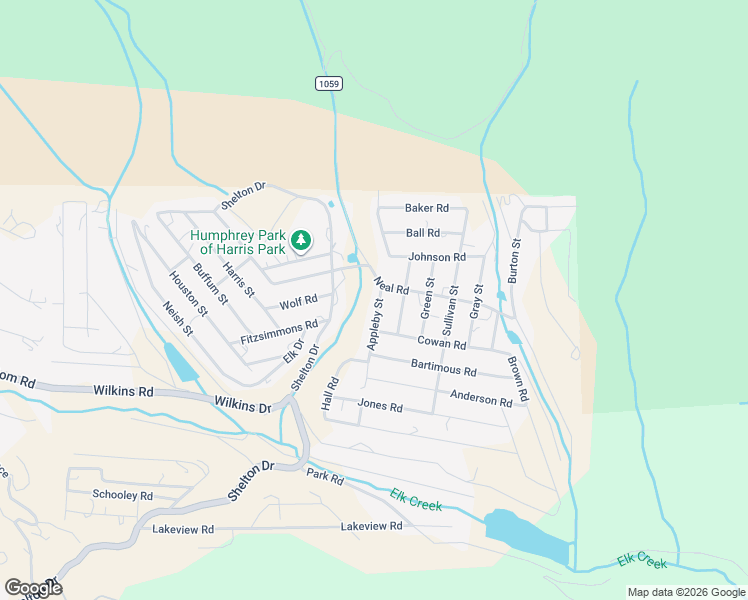 map of restaurants, bars, coffee shops, grocery stores, and more near 297 Appleby Street in Bailey