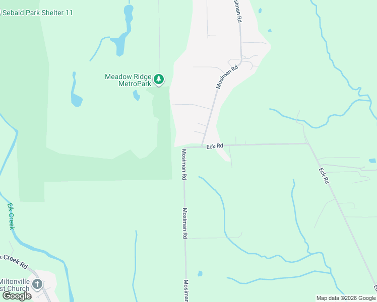 map of restaurants, bars, coffee shops, grocery stores, and more near 5016 Mosiman Road in Middletown