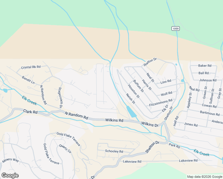 map of restaurants, bars, coffee shops, grocery stores, and more near 350 Marion Street in Bailey
