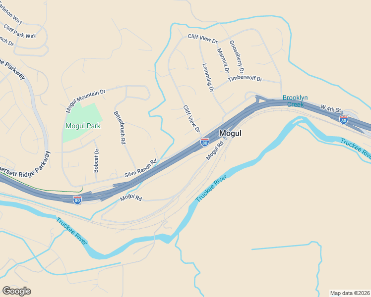 map of restaurants, bars, coffee shops, grocery stores, and more near 10360 Silva Ranch Road in Reno