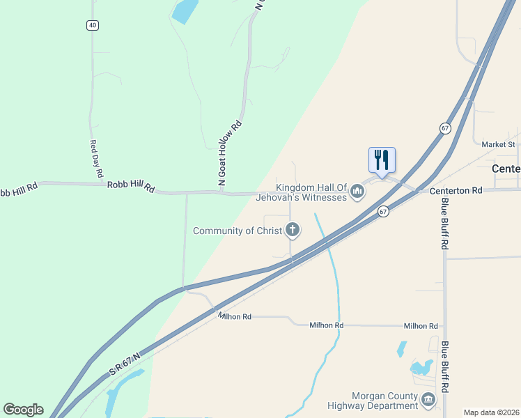 map of restaurants, bars, coffee shops, grocery stores, and more near 5887 Mason Court in Martinsville