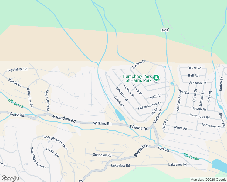 map of restaurants, bars, coffee shops, grocery stores, and more near 368 Neish Street in Bailey