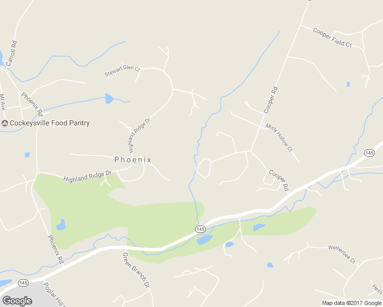 map of restaurants, bars, coffee shops, grocery stores, and more near 16 Fairwood View Court in Phoenix