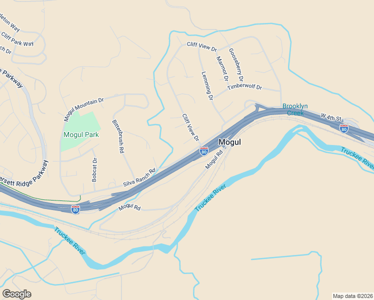 map of restaurants, bars, coffee shops, grocery stores, and more near 10360 Silva Ranch Road in Reno