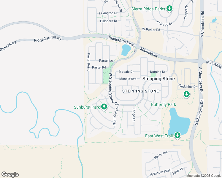 map of restaurants, bars, coffee shops, grocery stores, and more near in Stepping Stone