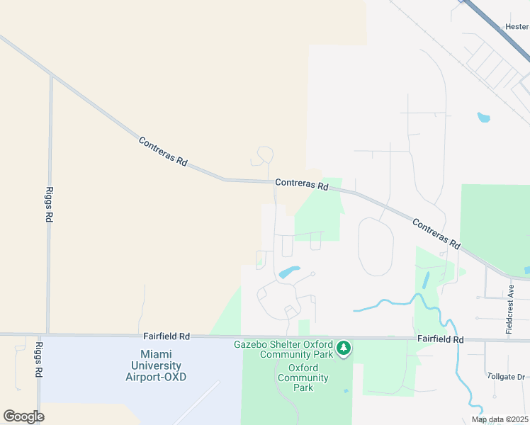 map of restaurants, bars, coffee shops, grocery stores, and more near 6747 Contreras Road in Oxford