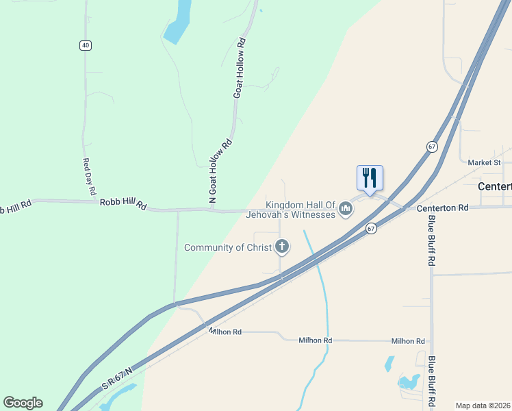 map of restaurants, bars, coffee shops, grocery stores, and more near 290 Robb Hill Road in Martinsville