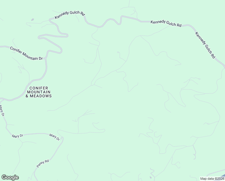 map of restaurants, bars, coffee shops, grocery stores, and more near 11173 Barney Gulch Road in Conifer