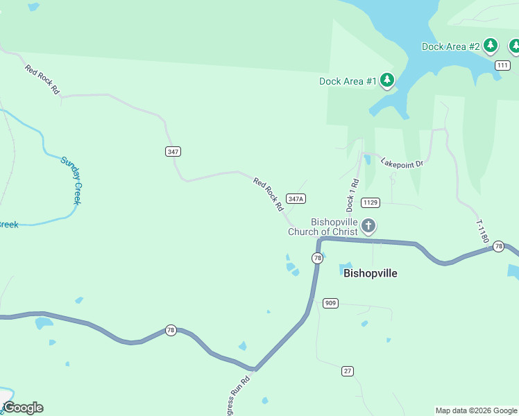 map of restaurants, bars, coffee shops, grocery stores, and more near 11829 Red Rock Road in Glouster