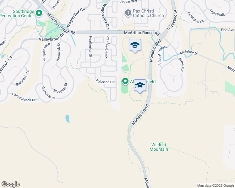 map of restaurants, bars, coffee shops, grocery stores, and more near 11093 Woodhurst Circle in Littleton