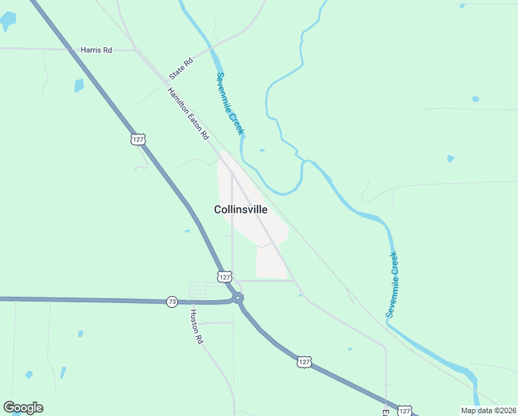 map of restaurants, bars, coffee shops, grocery stores, and more near 5108 Hamilton Eaton Road in Hamilton