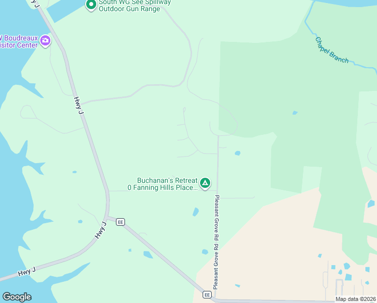map of restaurants, bars, coffee shops, grocery stores, and more near 21659 Kirtley Trail in Center