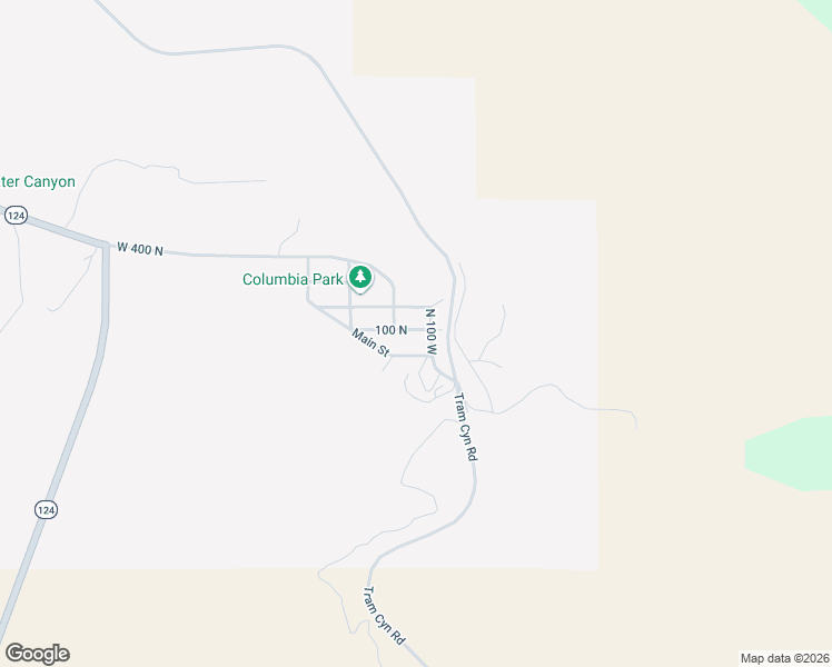 map of restaurants, bars, coffee shops, grocery stores, and more near 60 100 North in East Carbon