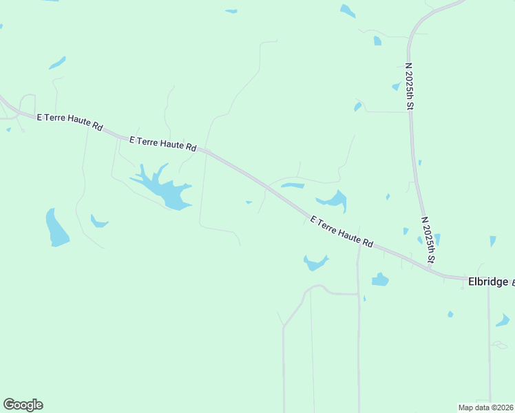 map of restaurants, bars, coffee shops, grocery stores, and more near 19750 East Terre Haute Road in Paris