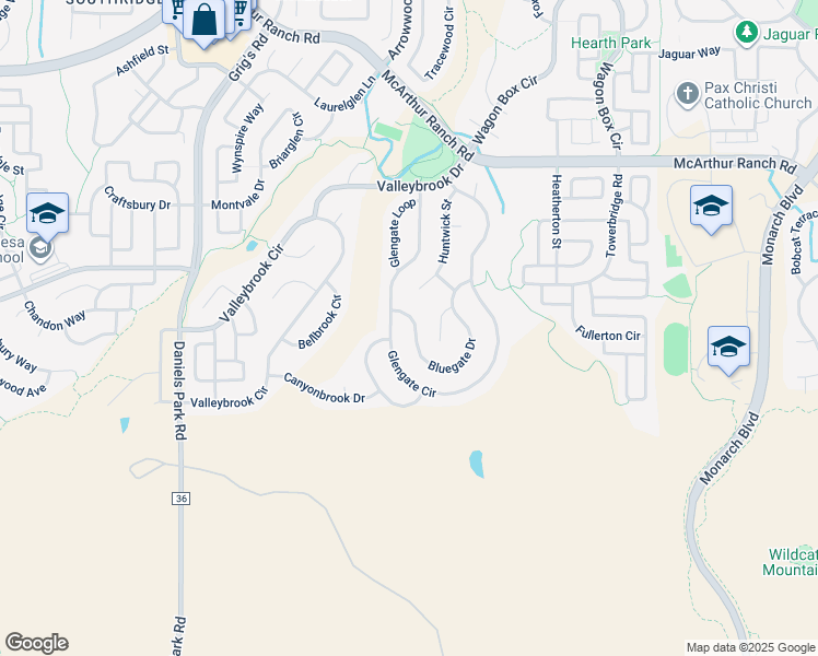 map of restaurants, bars, coffee shops, grocery stores, and more near 4722 Bluegate Drive in Littleton