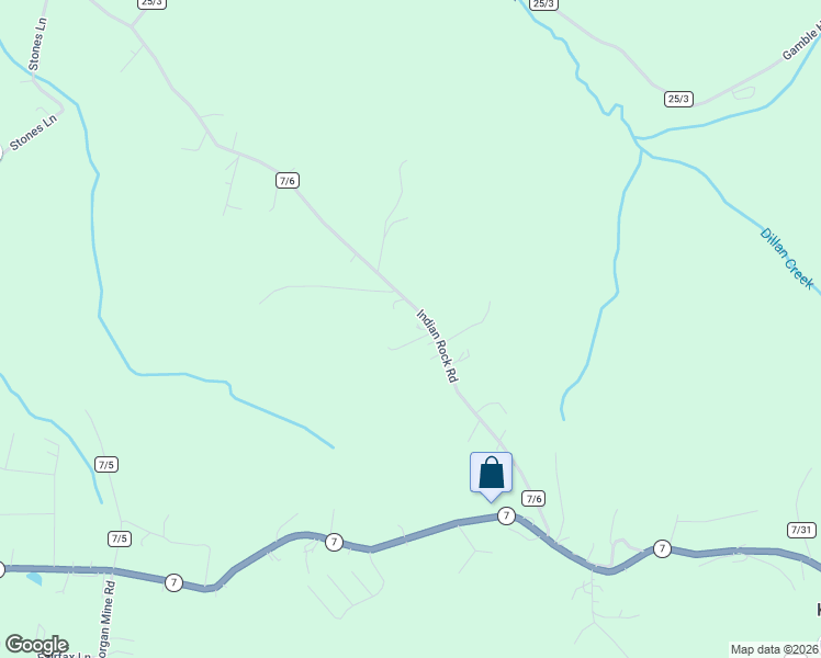map of restaurants, bars, coffee shops, grocery stores, and more near 507 Indian Rock Road in Reedsville