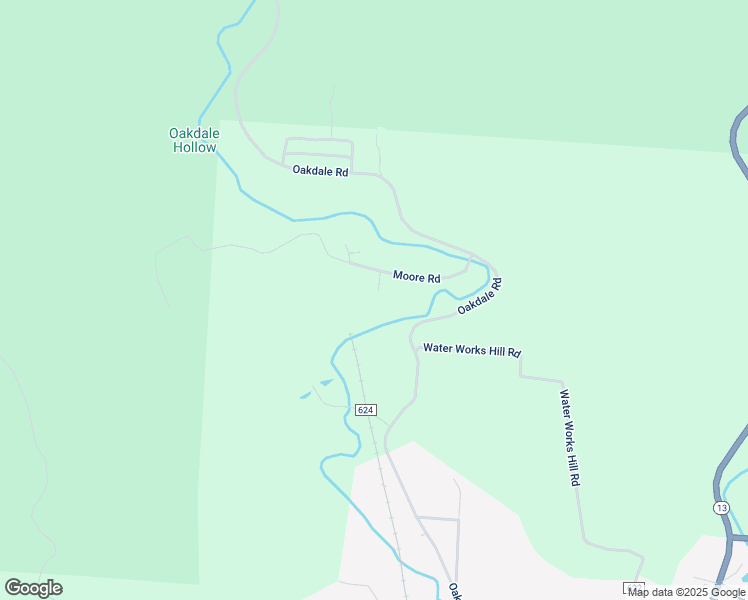 map of restaurants, bars, coffee shops, grocery stores, and more near 9869 Moore Road in Glouster