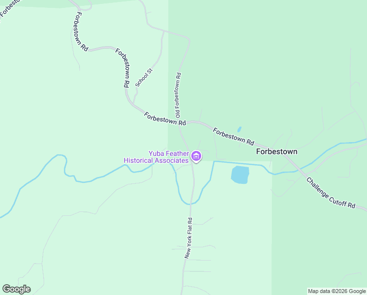 map of restaurants, bars, coffee shops, grocery stores, and more near 19133 New York Flat Road in Forbestown