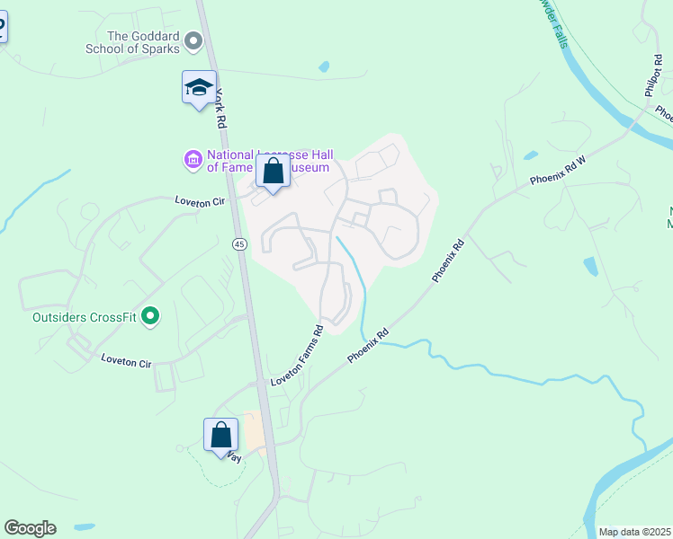 map of restaurants, bars, coffee shops, grocery stores, and more near 14210 Dove Creek Way in Sparks Glencoe