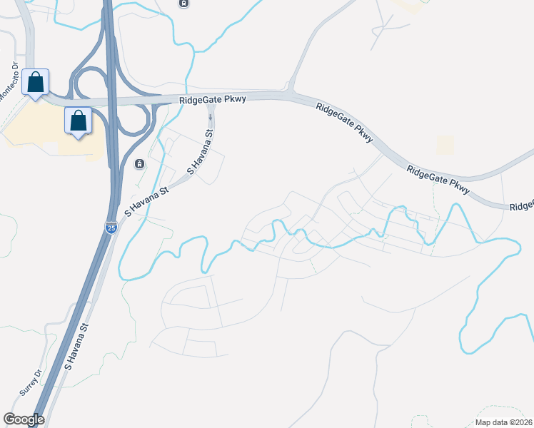 map of restaurants, bars, coffee shops, grocery stores, and more near 10924 Stanza Lane in Lone Tree