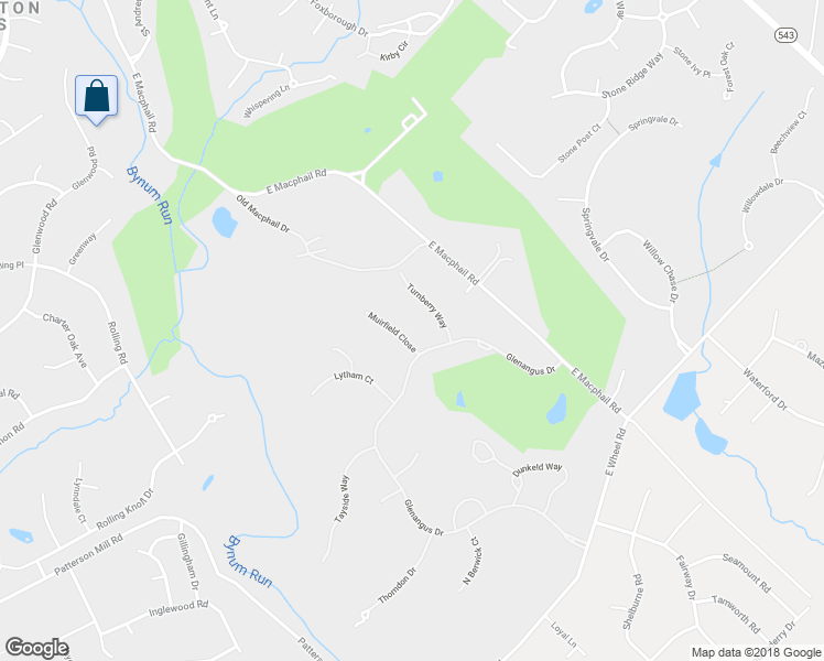 map of restaurants, bars, coffee shops, grocery stores, and more near 1410 Muirfield Close in Bel Air