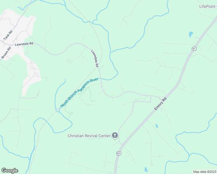 map of restaurants, bars, coffee shops, grocery stores, and more near 3338 Lawndale Road in Reisterstown