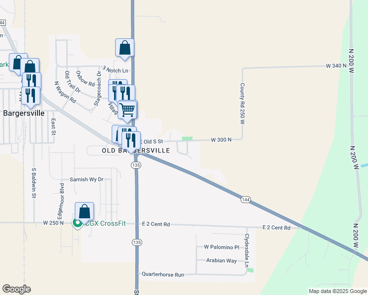 map of restaurants, bars, coffee shops, grocery stores, and more near 186 Cemetery Hill Road in Franklin