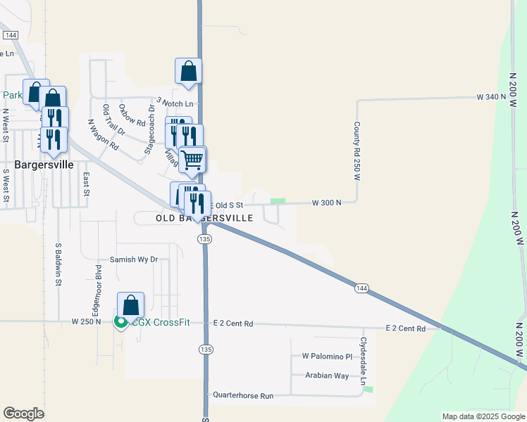 map of restaurants, bars, coffee shops, grocery stores, and more near 186 Cemetery Hill Road in Franklin