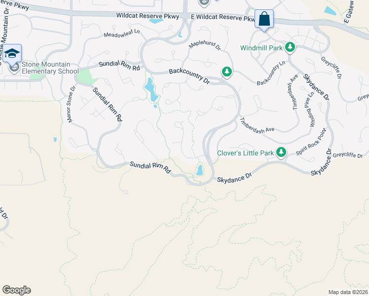 map of restaurants, bars, coffee shops, grocery stores, and more near 10845 Rainribbon Road in Littleton