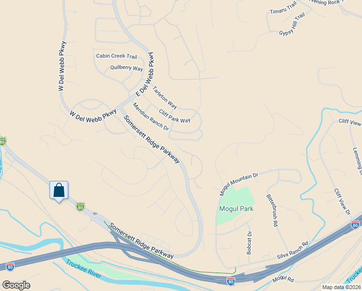 map of restaurants, bars, coffee shops, grocery stores, and more near 9098 Kenton Trail in Reno